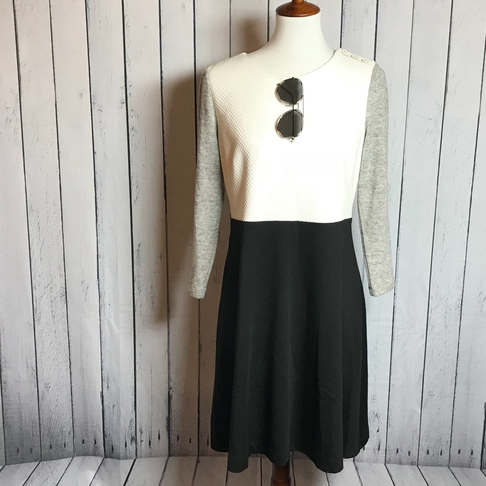NWT Ann Taylor Loft Color Block Dress